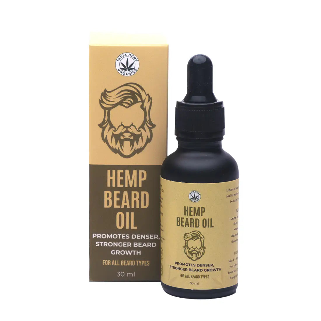 India Hemp Organics- Hemp Beard Oil | 30ml.