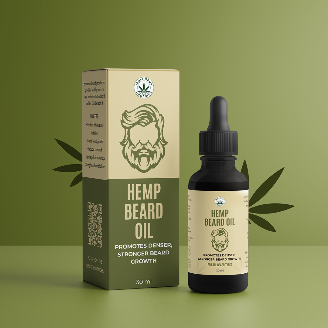 India Hemp Organics- Hemp Beard Oil | 30ml