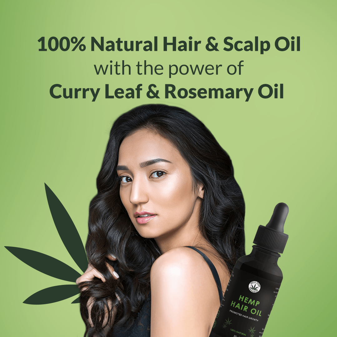 India Hemp Organics- Hemp Hair Oil | 30mlHemp Hair OilIndia Hemp Organics- Hair Oil for Growth | Natural Oils