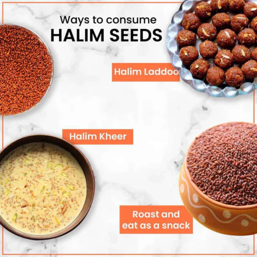 Moksa Organic Halim Seeds (Garden Cress) – Iron-Rich Seeds for Women’s Wellness