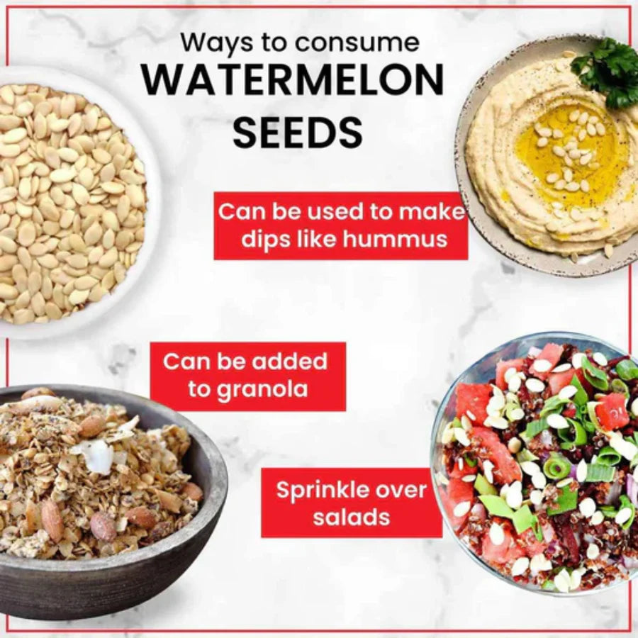 Moksa Organic Watermelon Seeds – Plant Protein Superfood for Heart, Skin & Digestion