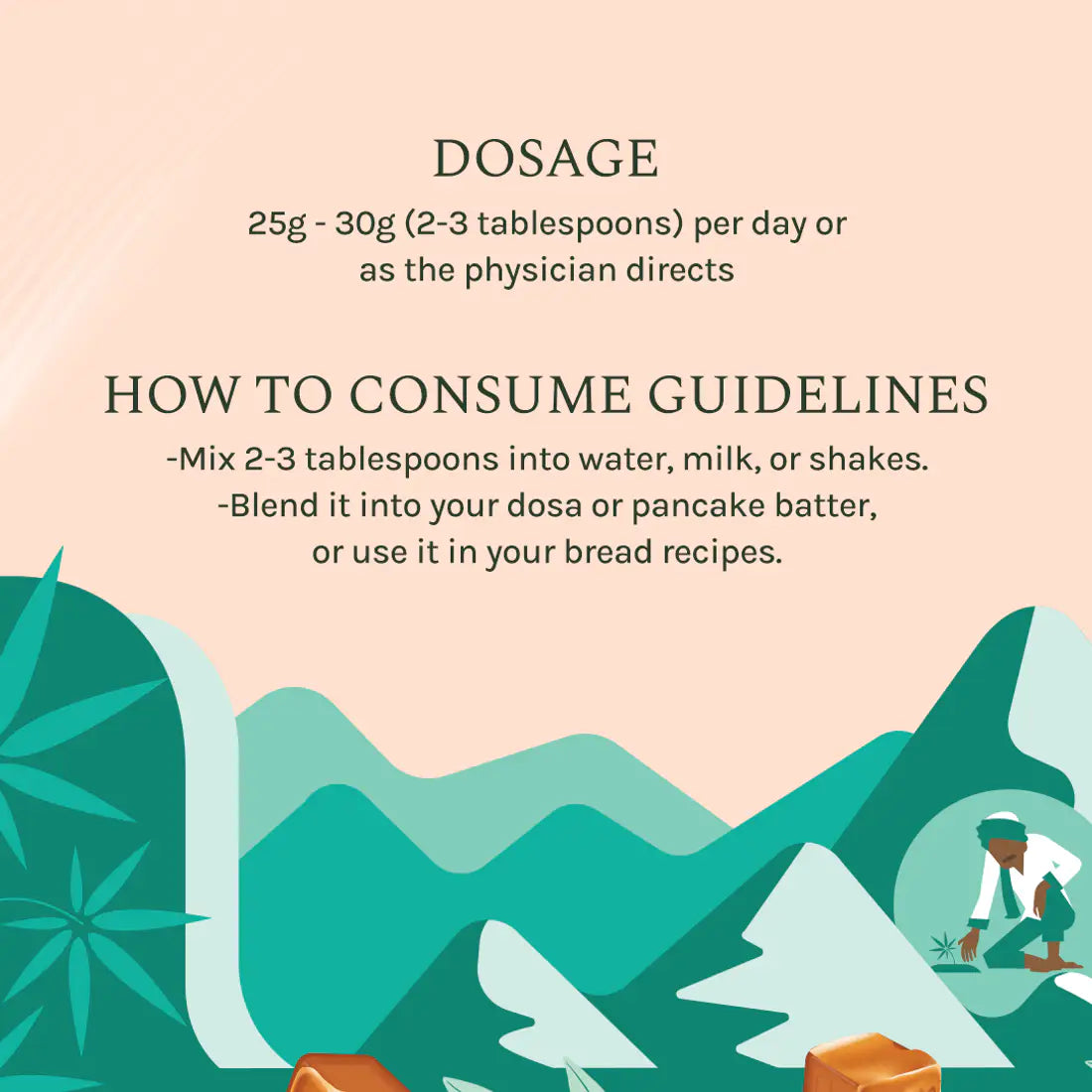India Hemp Organics - Hemp Protein Powder - French Vanilla Caramel.