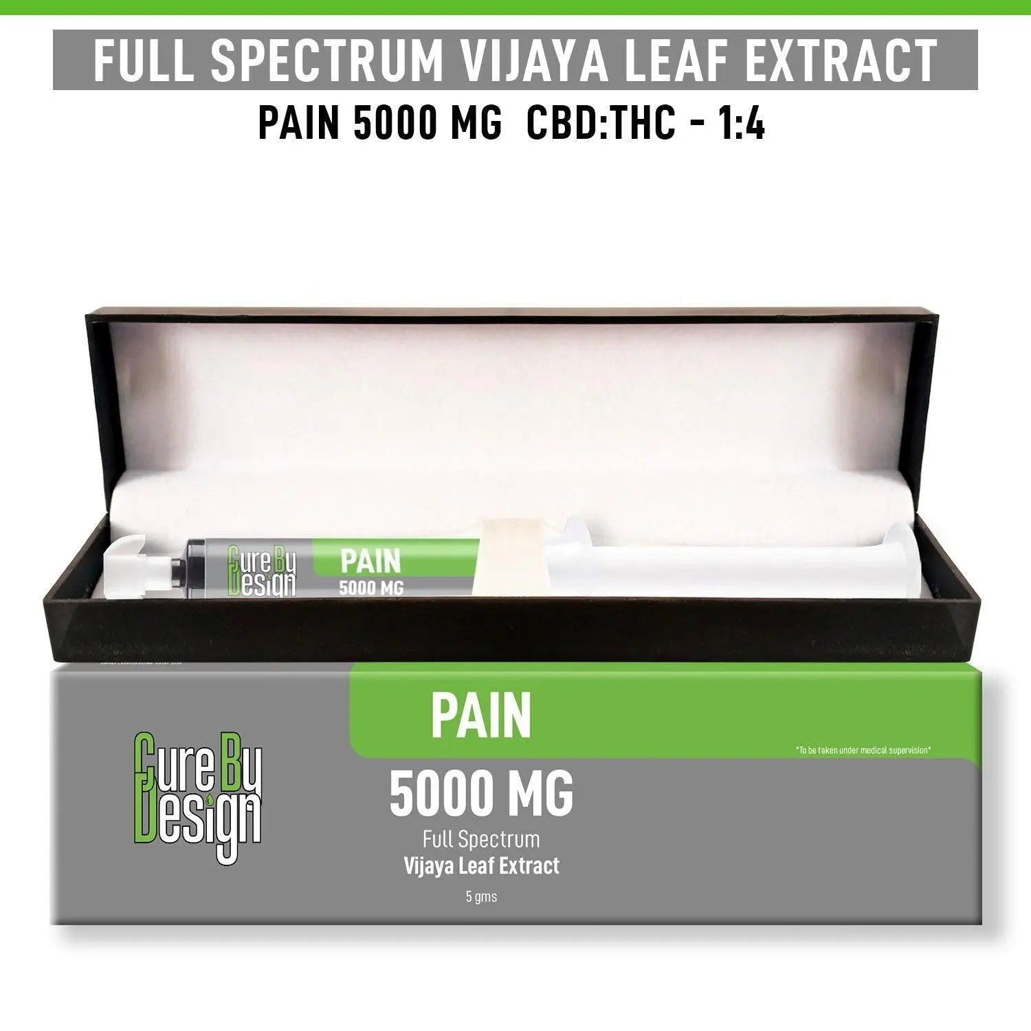 Cure By Design Pain Extract – Cannabis Paste for Mood & Relief from Chronic Pain.