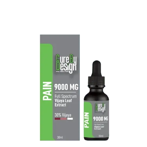 Cure By Design- Pain (30%) | Cannabis Full Spectrum Extract Tincture 300mg/ml ( CBD : THC - 1 : 4).