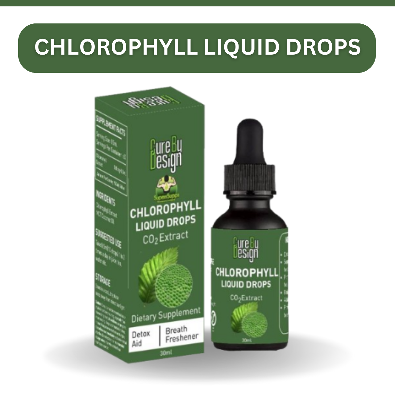 Cure By Design- Refresh Your Body & Cleanse Naturally – Chlorophyll