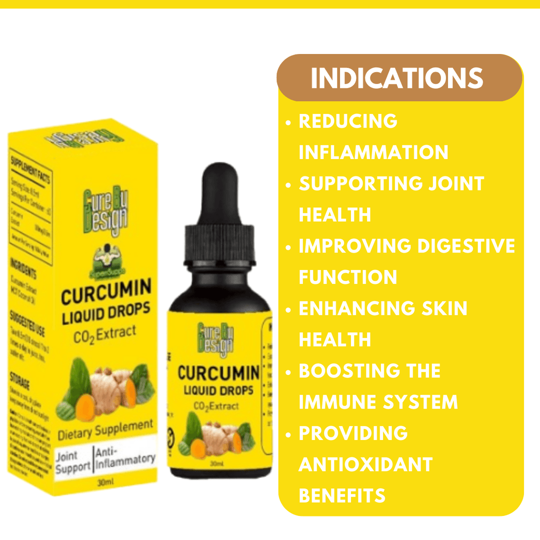 Cure By Design- Unlock Vitality – CircuminCurcumin ExtractCure By Design- Unlock Vitality – Curcumin Extract Drops