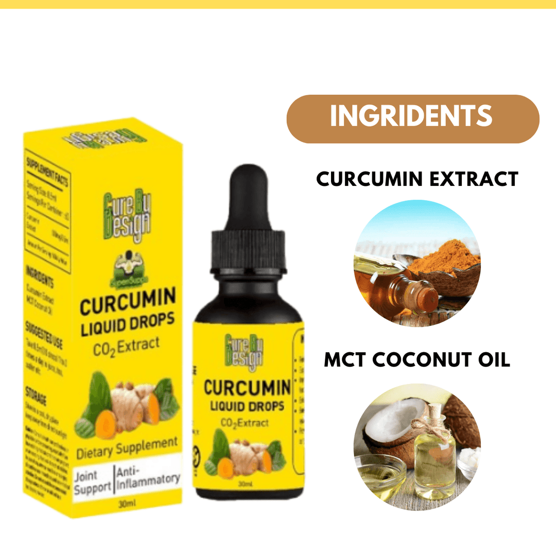 Cure By Design- Unlock Vitality – CircuminCurcumin ExtractCure By Design- Unlock Vitality – Curcumin Extract Drops