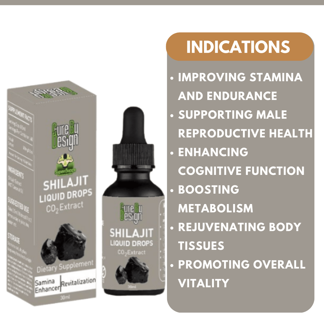 Cure By Design- Peak Power: Unleash Your Potential – ShilajitShilajit Liquid dropsPeak Power: Shilajit Extract | Energy, Vitality Wellness