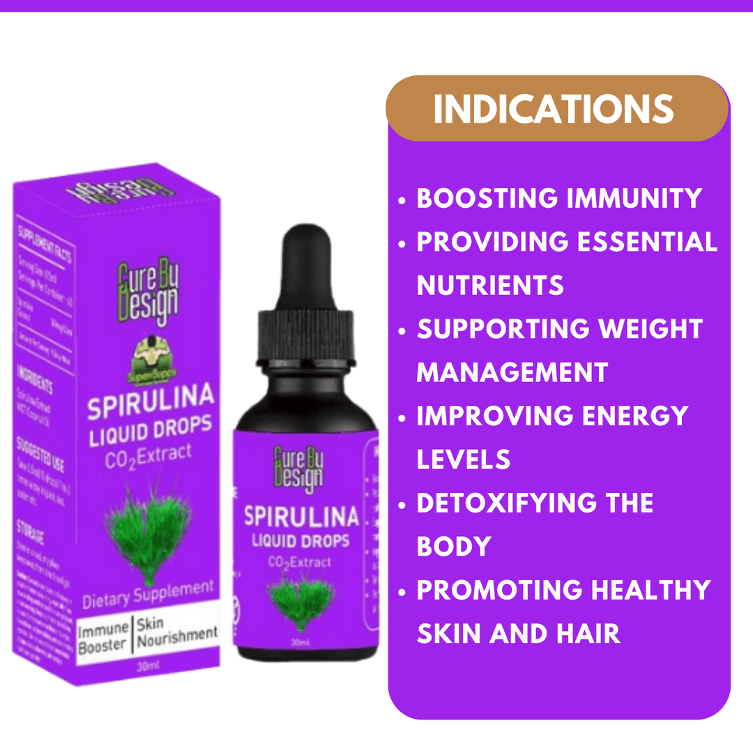 Cure By Design- Boost Energy Naturally – SpirulinaSpirulina ExtractBoost Energy Naturally - Spirulina | Vitality Powerhouse