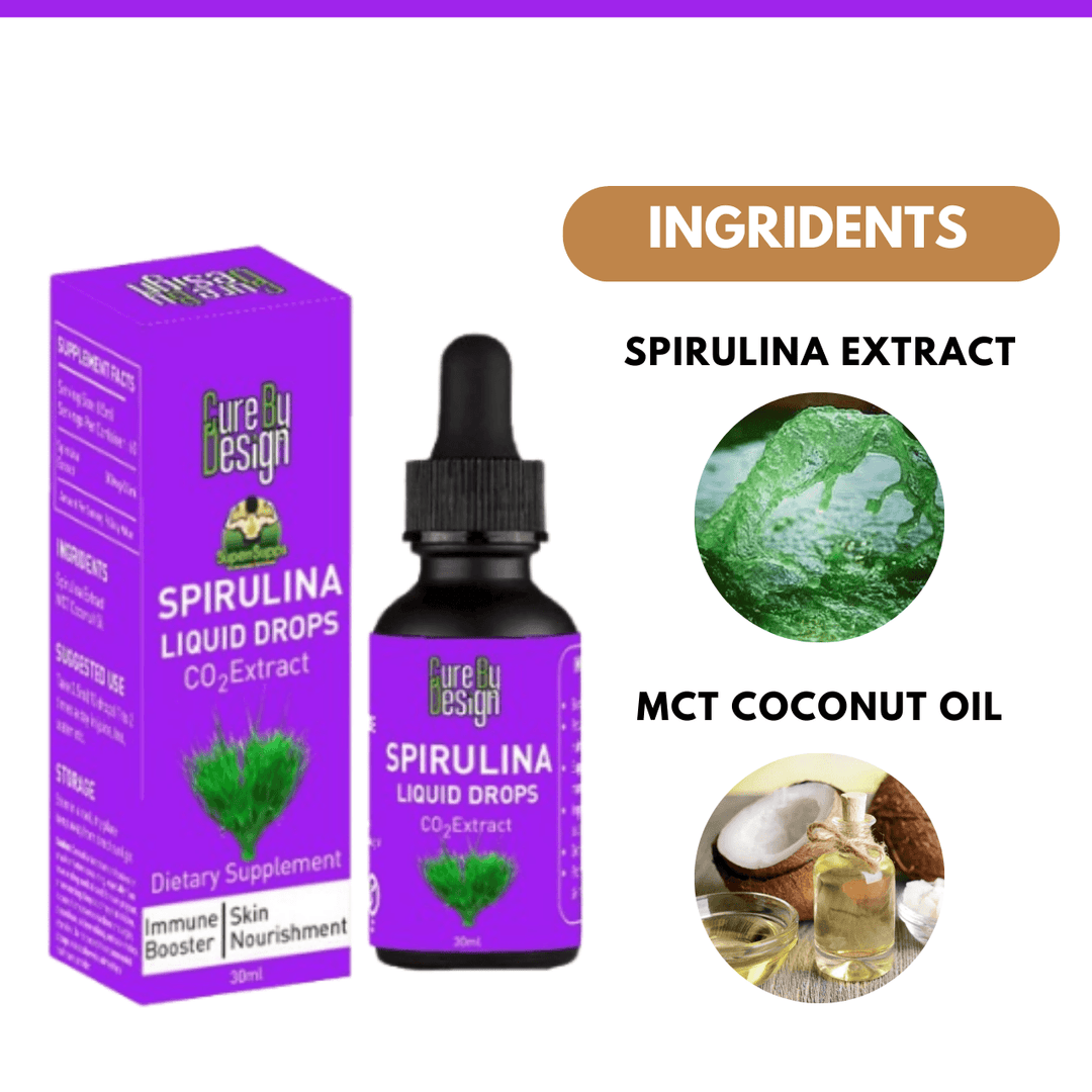 Cure By Design- Boost Energy Naturally – SpirulinaSpirulina ExtractBoost Energy Naturally - Spirulina | Vitality Powerhouse