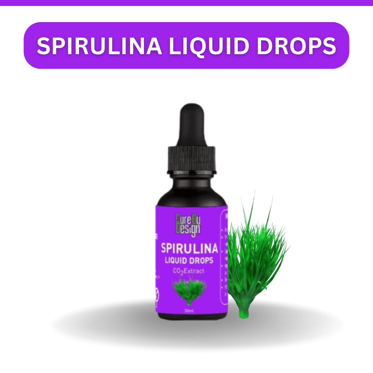 Cure By Design- Boost Energy Naturally – Spirulina.