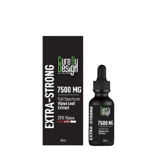 Cure By Design- Extra Strong (25%) | Vijaya Full Spectrum Extract Tincture 250mg/ml (CBD : THC - 2 : 1)