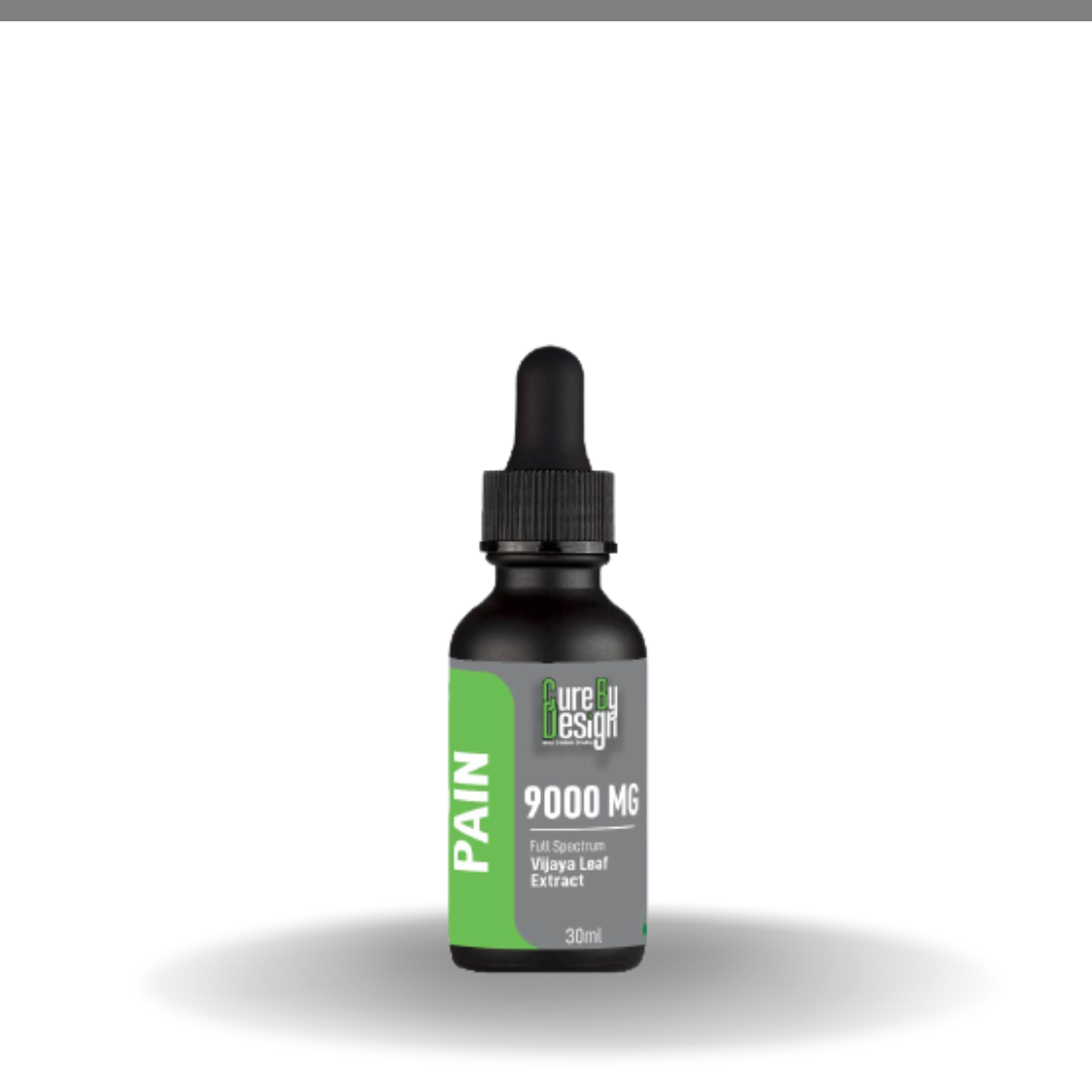 Cure By Design- Pain (30%) | Vijaya Full Spectrum Extract Tincture 300mg/ml (CBD : THC - 1 : 4)