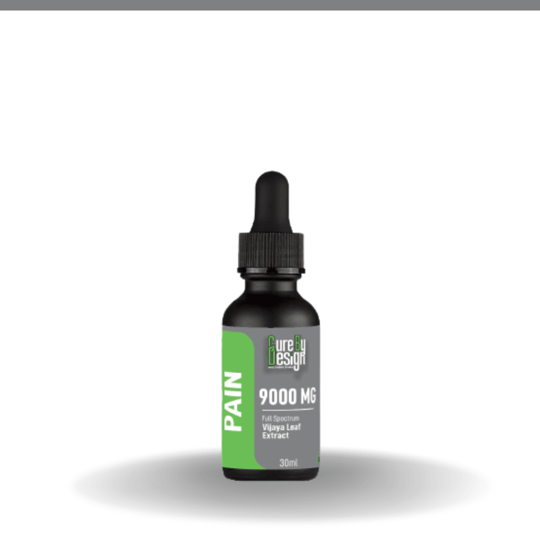 Cure By Design- Pain (30%) | Vijaya Full Spectrum Extract Tincture 300mg/ml (CBD : THC - 1 : 4)Cannabis Leaf ExtractCure By Design Vijaya Pain Tincture | Buy Now