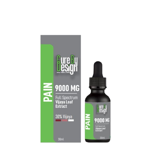 Cure By Design- Pain (30%) | Vijaya Full Spectrum Extract Tincture 300mg/ml (CBD : THC - 1 : 4)