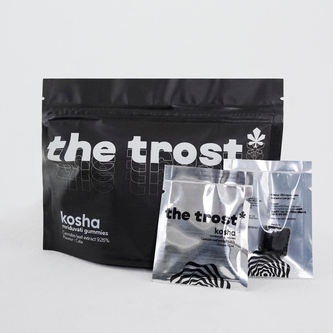 The Trost - Kosha (Cola Flavor) - Extra Strong Cannabis Gummies (Mriduvati) - 9.26% Cannabis Extract.