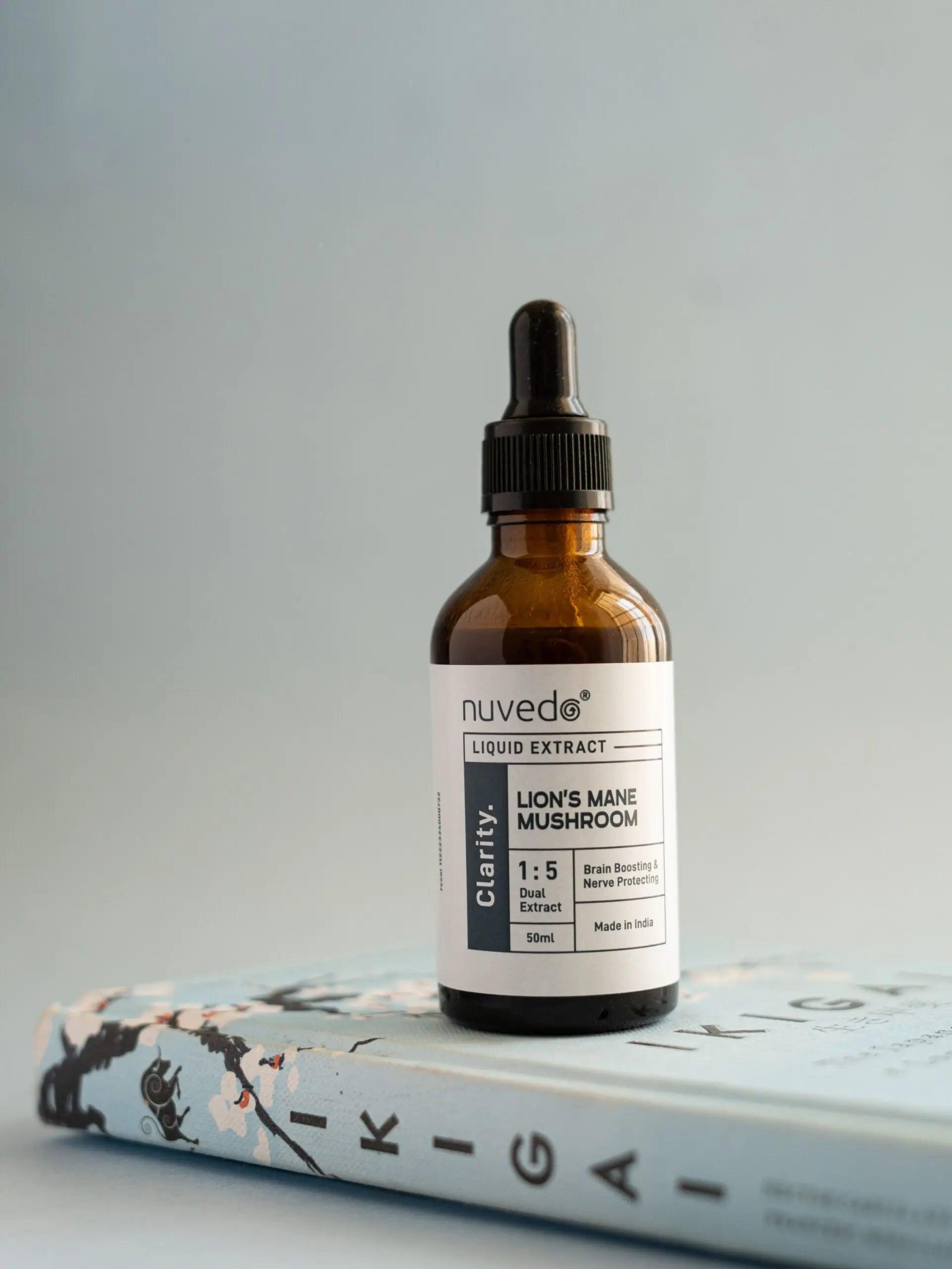 Nuvedo - Lion's Mane Mushroom Liquid Extractmushroom extractNuvedo Lion's Mane Extract - Improve Focus & Memory