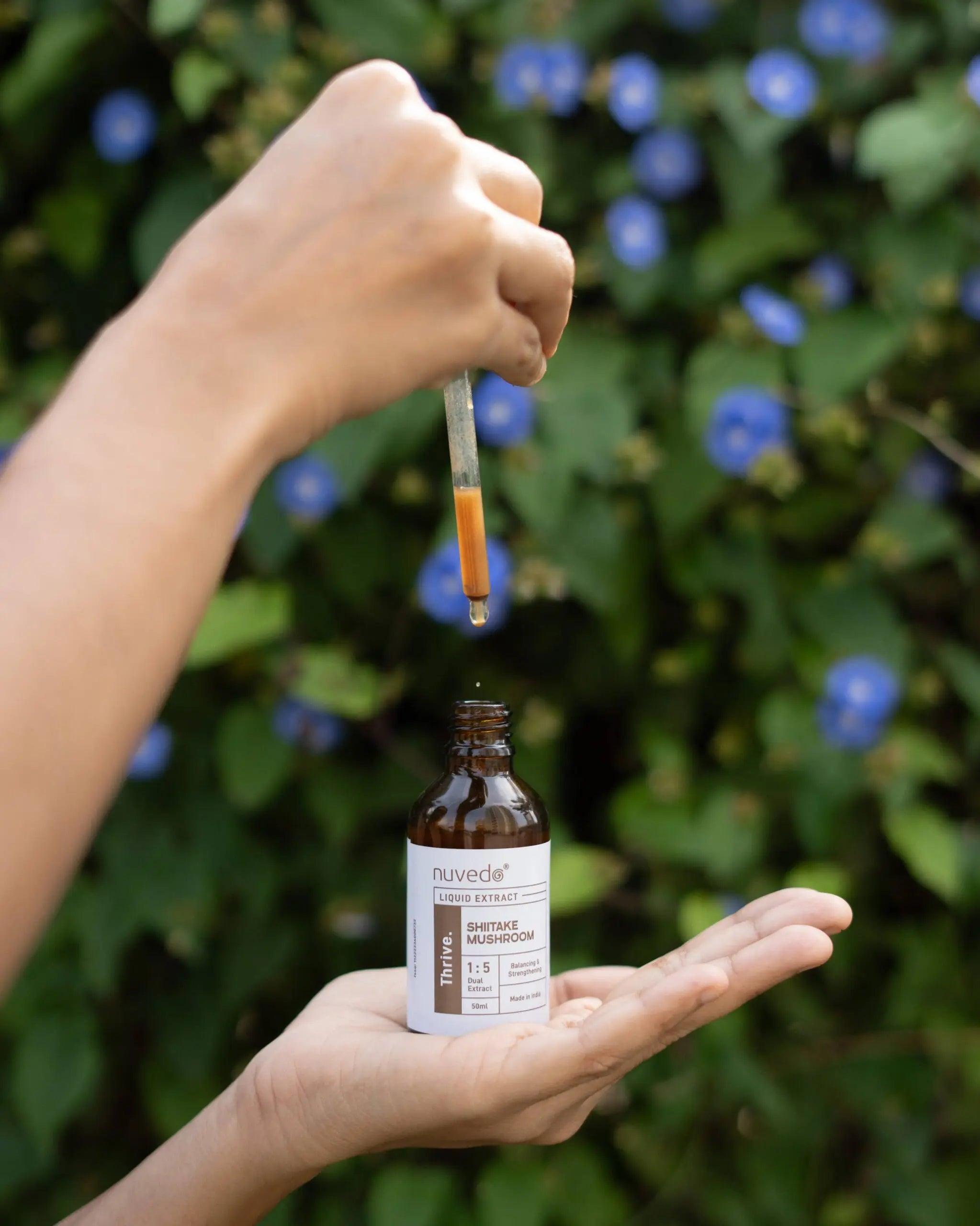 Nuvedo - Shiitake Mushroom Liquid Extract.