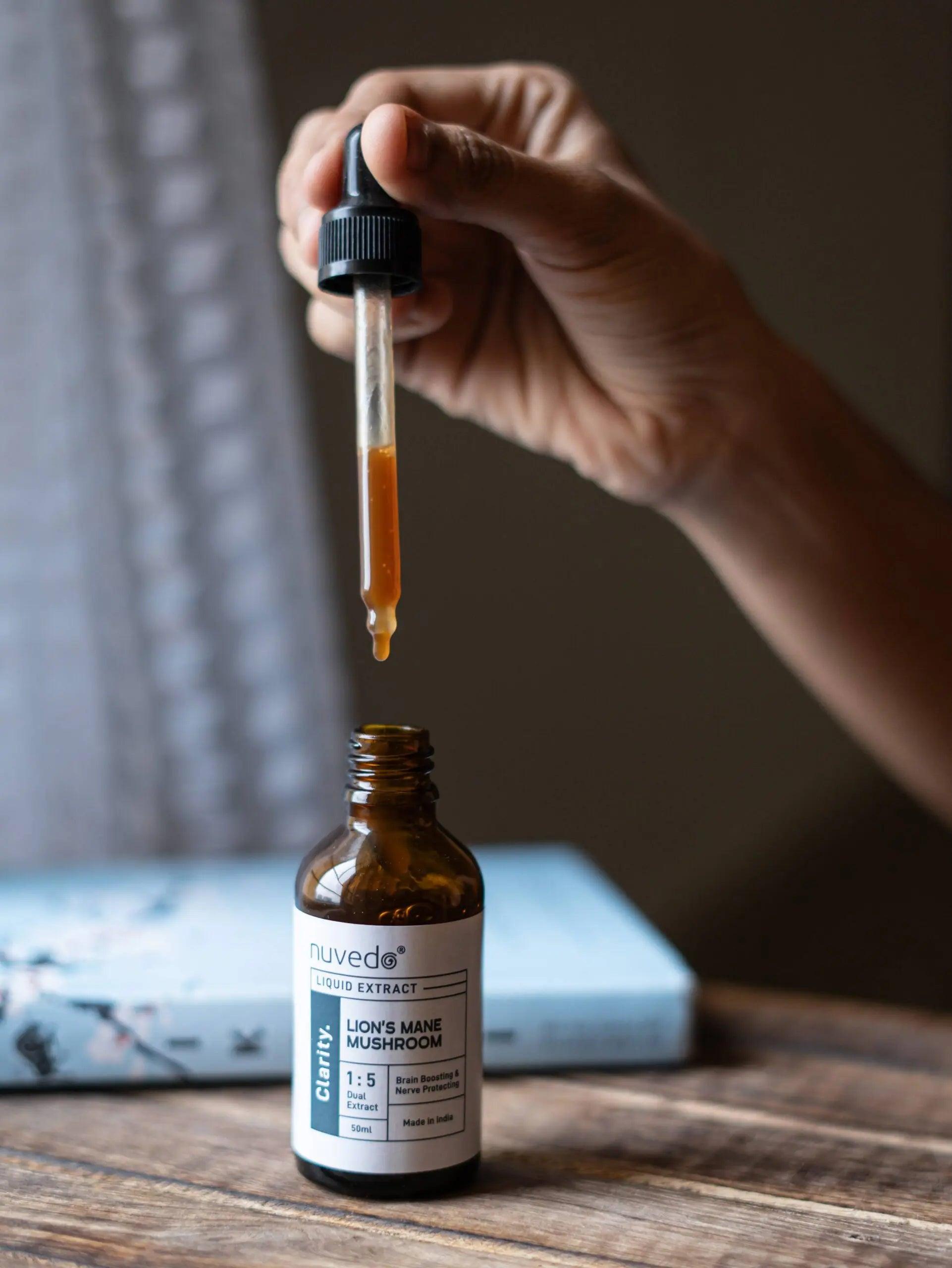 Nuvedo - Lion's Mane Mushroom Liquid Extractmushroom extractNuvedo Lion's Mane Extract - Improve Focus & Memory