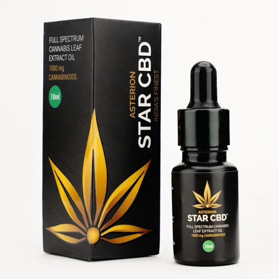 StarCBD Full Spectrum Cannabis Leaf Extract OilCBD Oil TincturesCBD Full Spectrum Cannabis Oil - Therapeutic Extract Benefits