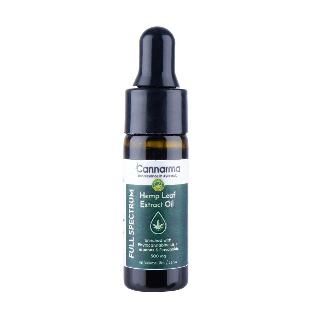 Cannarma Ultra premium Full Spectrum Cannabis Leaf Extract Oil 10ml 5% (500mg)Vijaya OilCannarma Ultra premium Full Spectrum Cannabis Leaf Extract Oil (500mg)