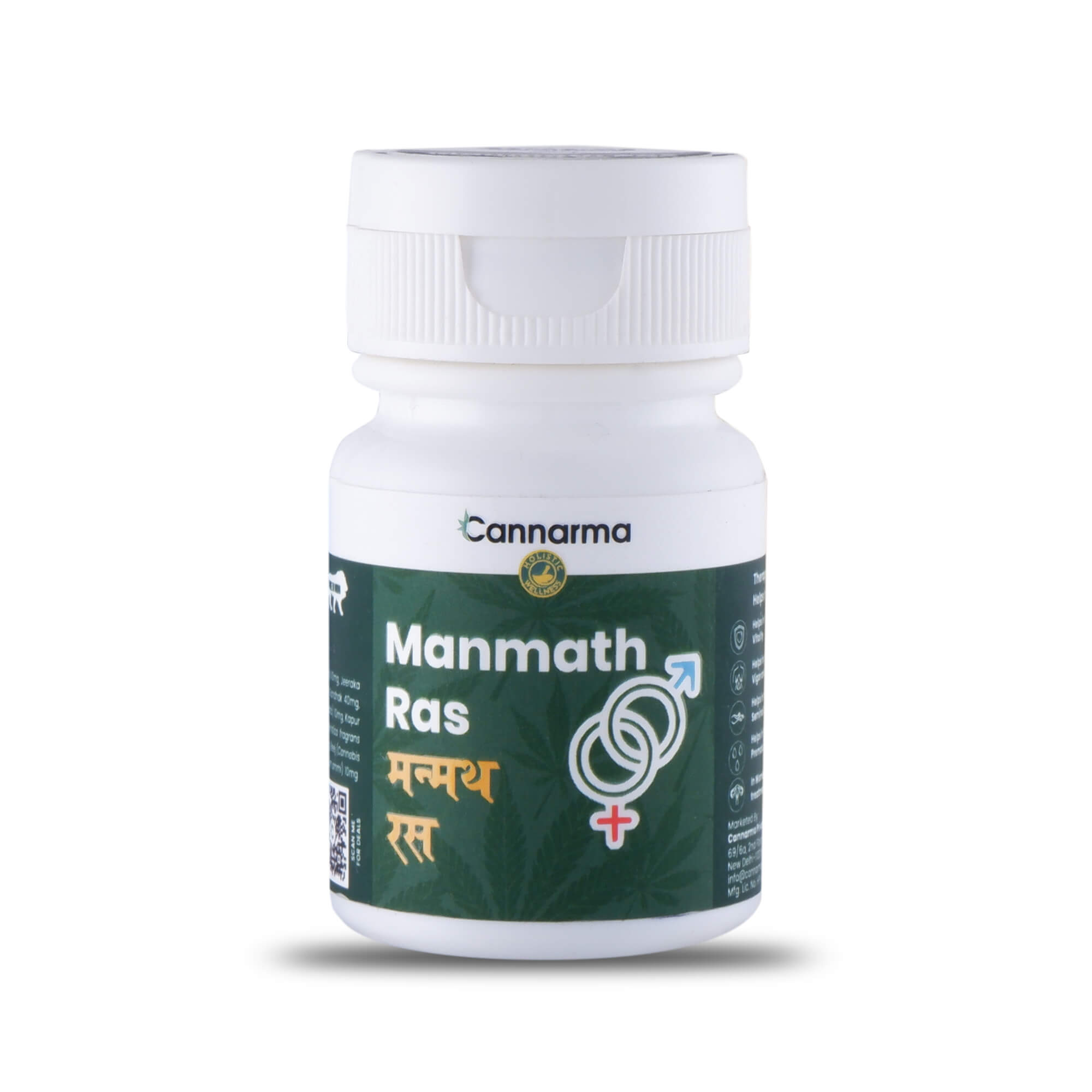 Cannarma -  Sexual Wellness Ultra Premium Manmath Ras Tablet (30 Tab)