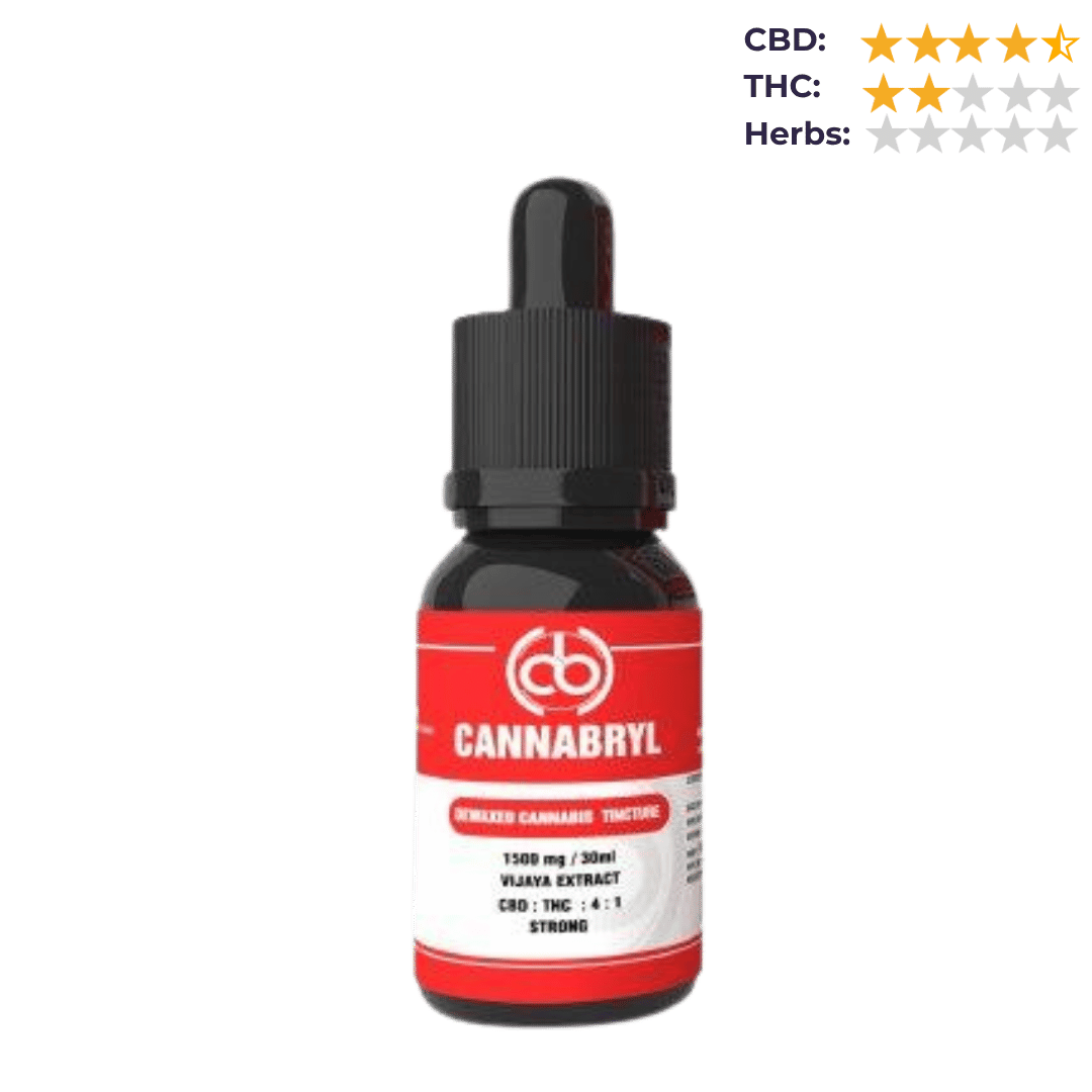 Cannabryl - Dewaxed Vijaya Tincture 4:1 1500mg.
