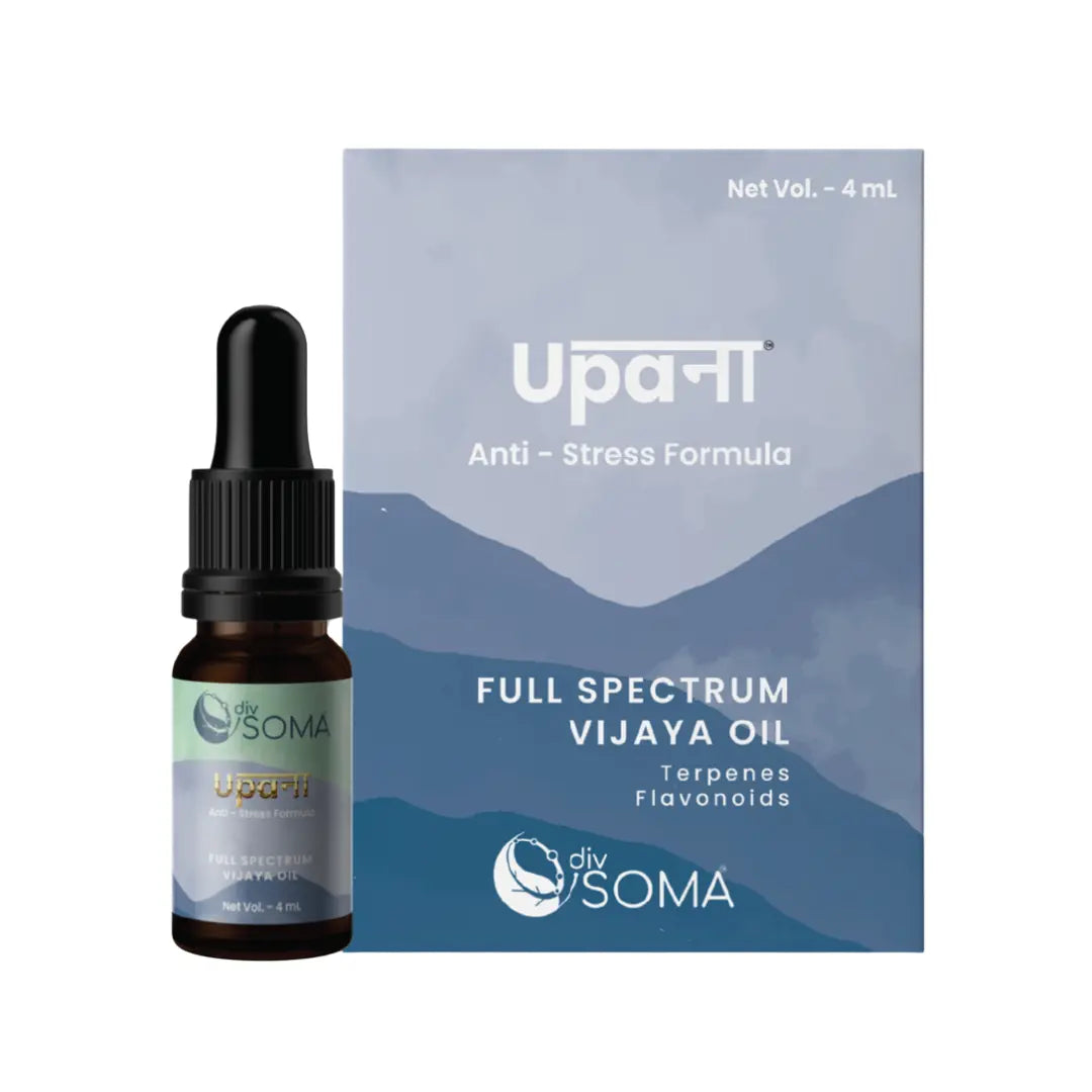 DivSoma Upana – Premium THC + CBD Oil Medical Cannabis Tincture (Daily Stress Relief).