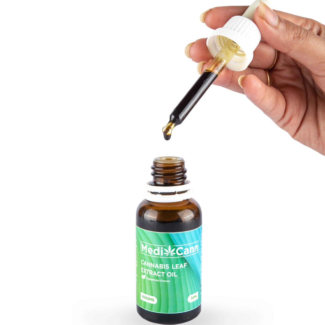 Medicann- Cannabis Leaf Extract Oil - Peppermint FlavourCBD OilCannabis Leaf Extract Oil - Medicann Peppermint