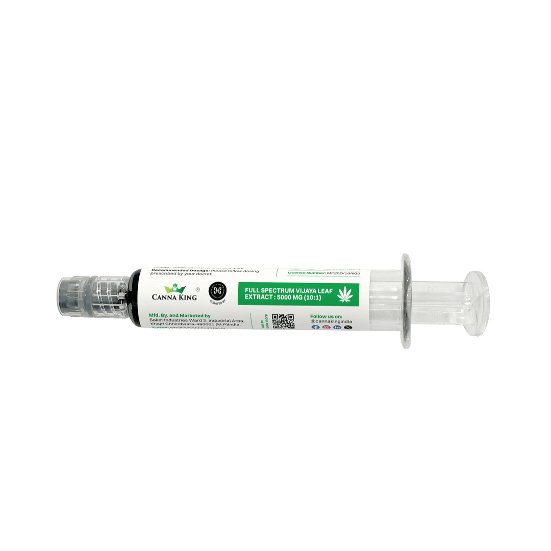 Cannaking- Easy Go: Full Spectrum Vijaya Extract, 5000 mg, 10:1 CBD:THCVijaya ExtractEasy Go: Vijaya Extract, 5000 mg - CBD THC Blend | Pain Relief
