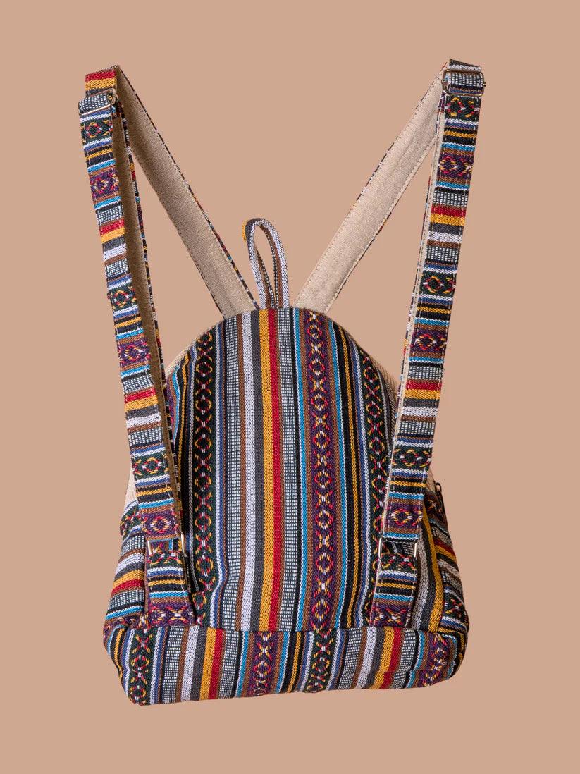 bohemian mini backpack Ecofrico Boho Mini Backpack - Eco-Friendly