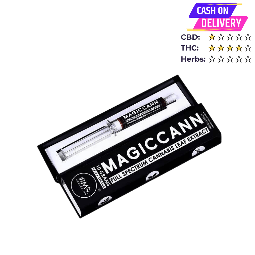 Magiccann Full Spectrum Cannabis Extract Paste - 10000/5000 MG - Extra Strong - CBD Store India