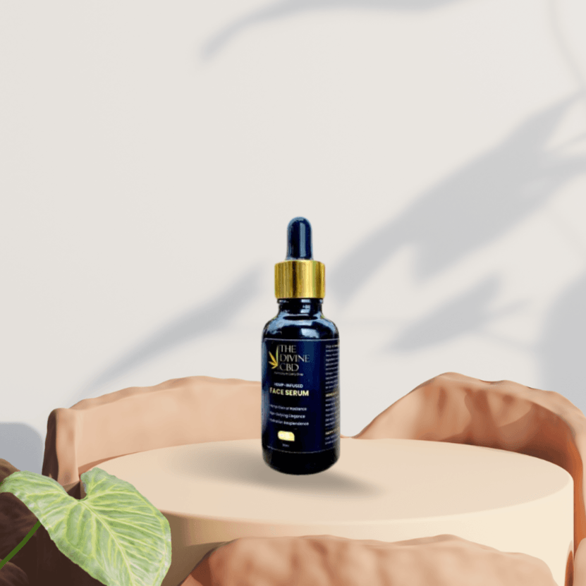 The Divine CBD- Hemp Infused Face Serum | Elegance in Every Drop.