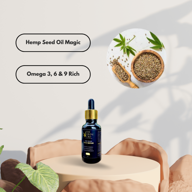  Hemp Infused Face Serum