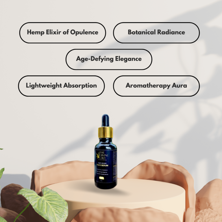  Hemp Infused Face Serum | Elegance in Every Drop