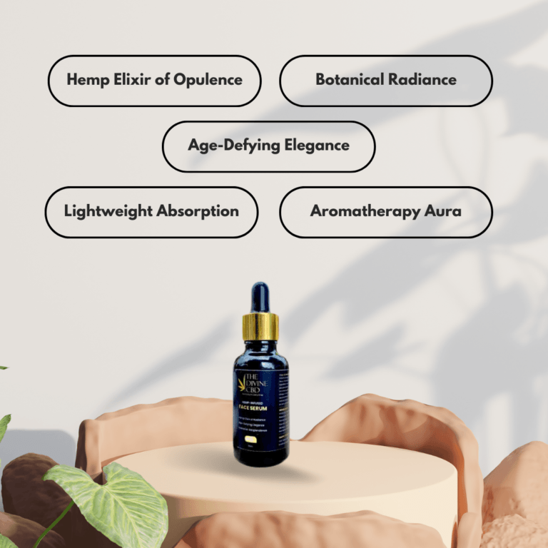The Divine CBD- Hemp Infused Face Serum | Elegance in Every DropFace serumDivine CBD Hemp Face Serum | Revitalize Complexion