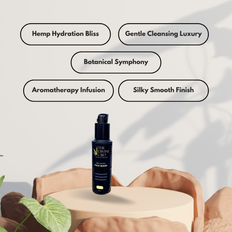 The Divine CBD- Hemp Infused Face Wash | Revitalize Your Complexion.