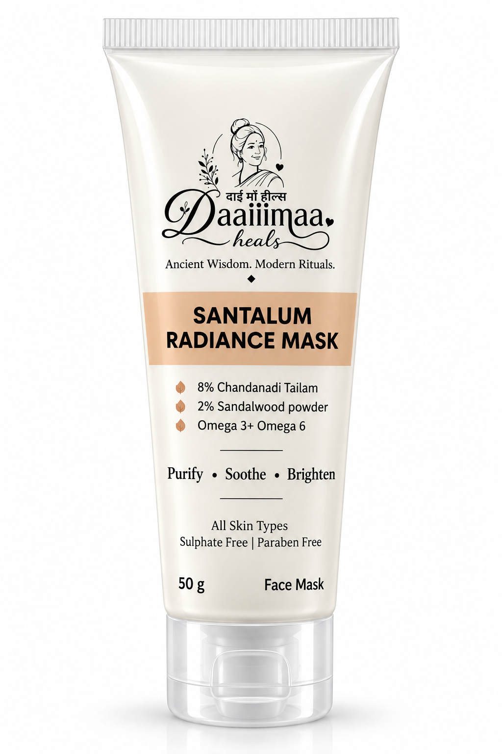 Daaiiimaa Heals Santalum Radiance Mask