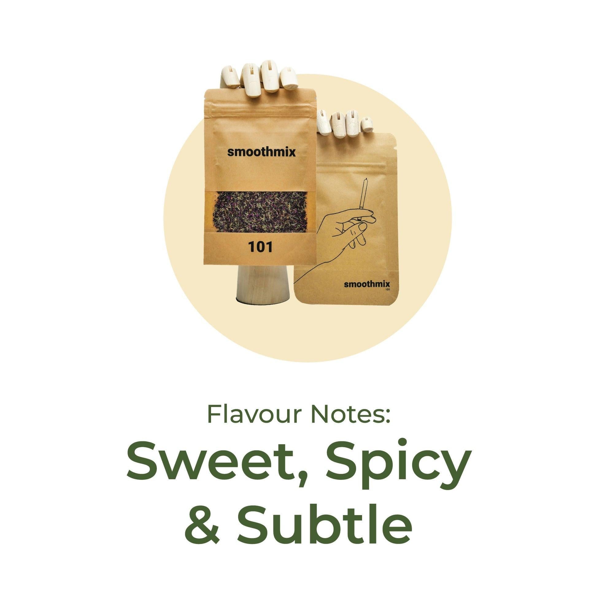 Smoothmix 101 -Premium Herbal Blend | Tobacco-Free Herbs Mix-20g.