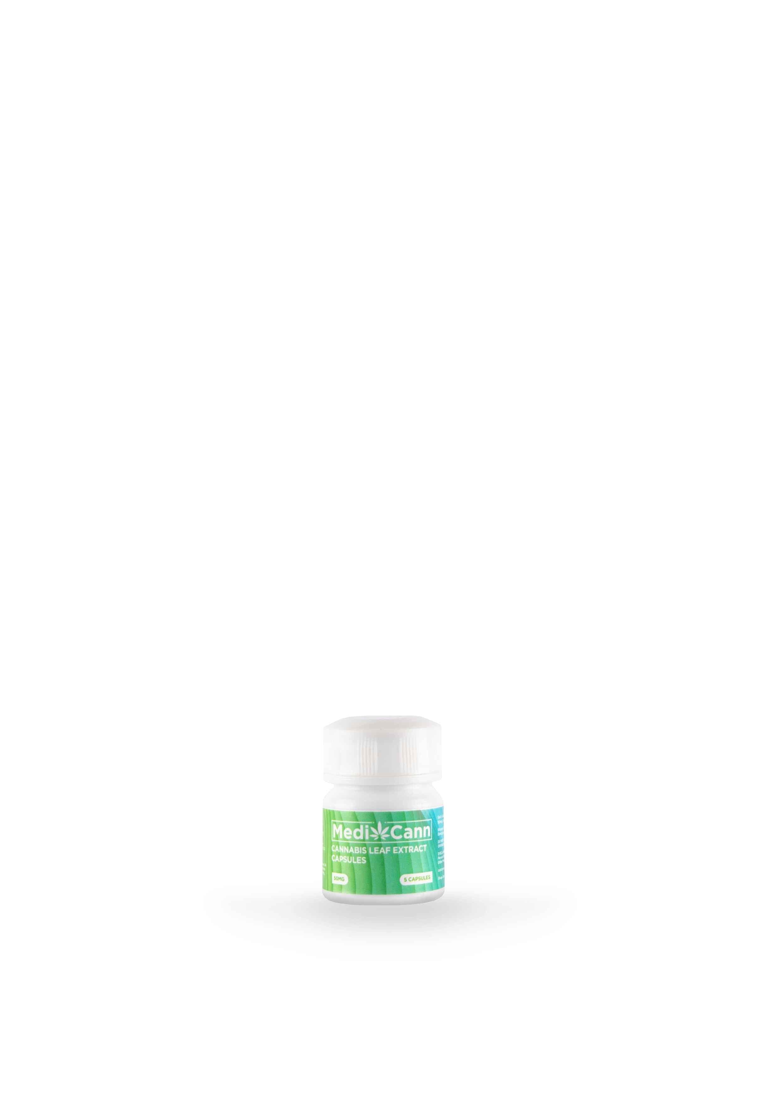 Medicann- Cannabis Leaf Extract Capsule - 50mg.