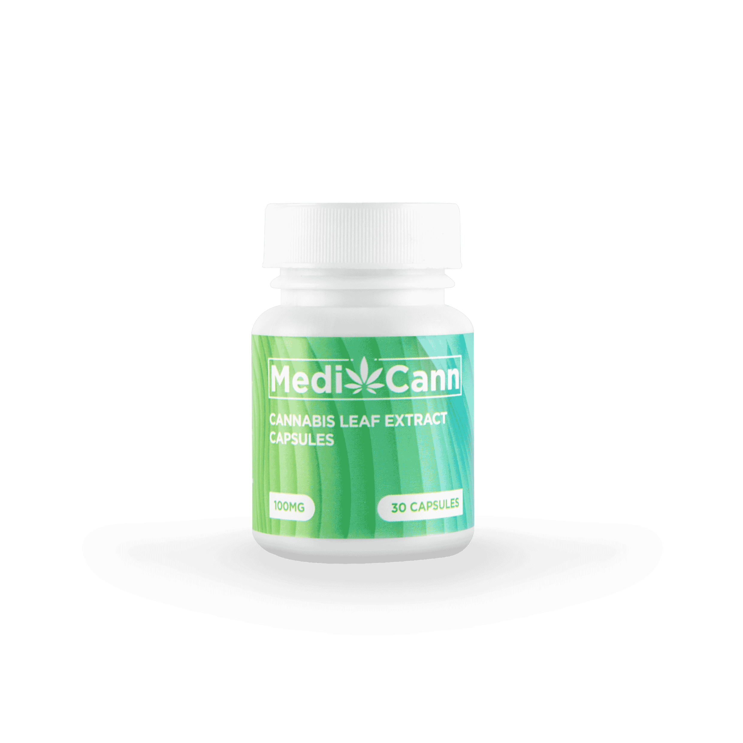 Capsules - Medicann- Cannabis Leaf Extract Capsule - 100mg