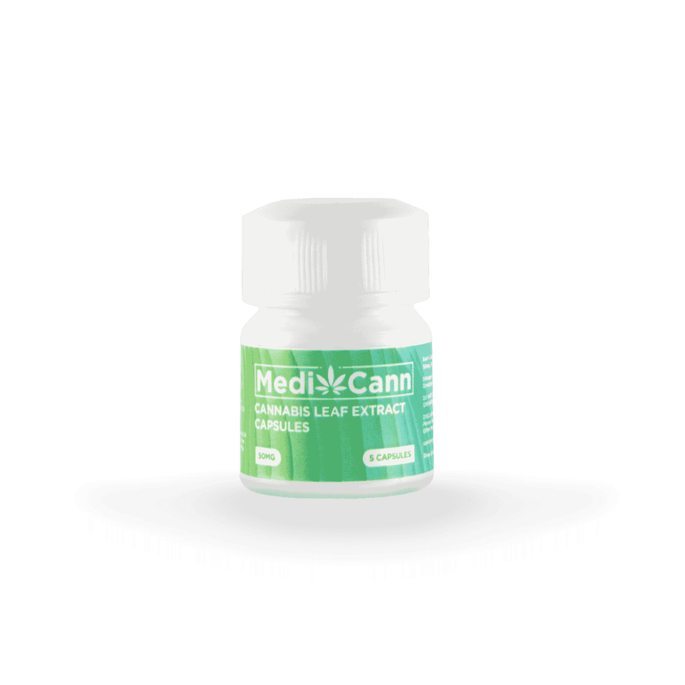 Medicann- Cannabis Leaf Extract Capsule - 50mgCapsulesMedicann Cannabis Capsules - Cannabis Leaf Extract