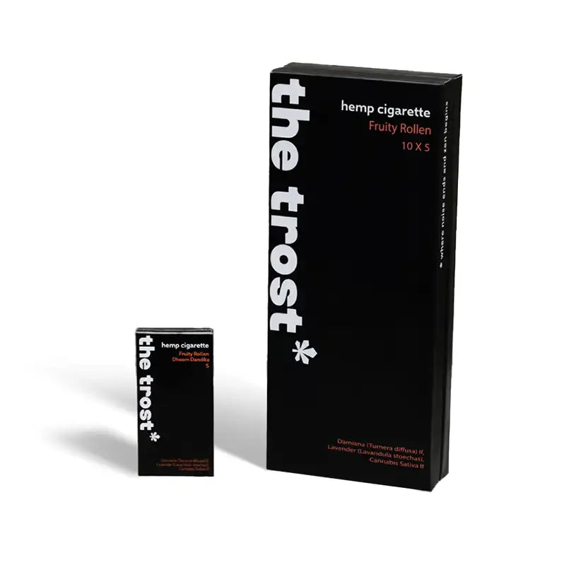 trost rollen cigarettes The Trost Hemp Herbal mix Cigarettes