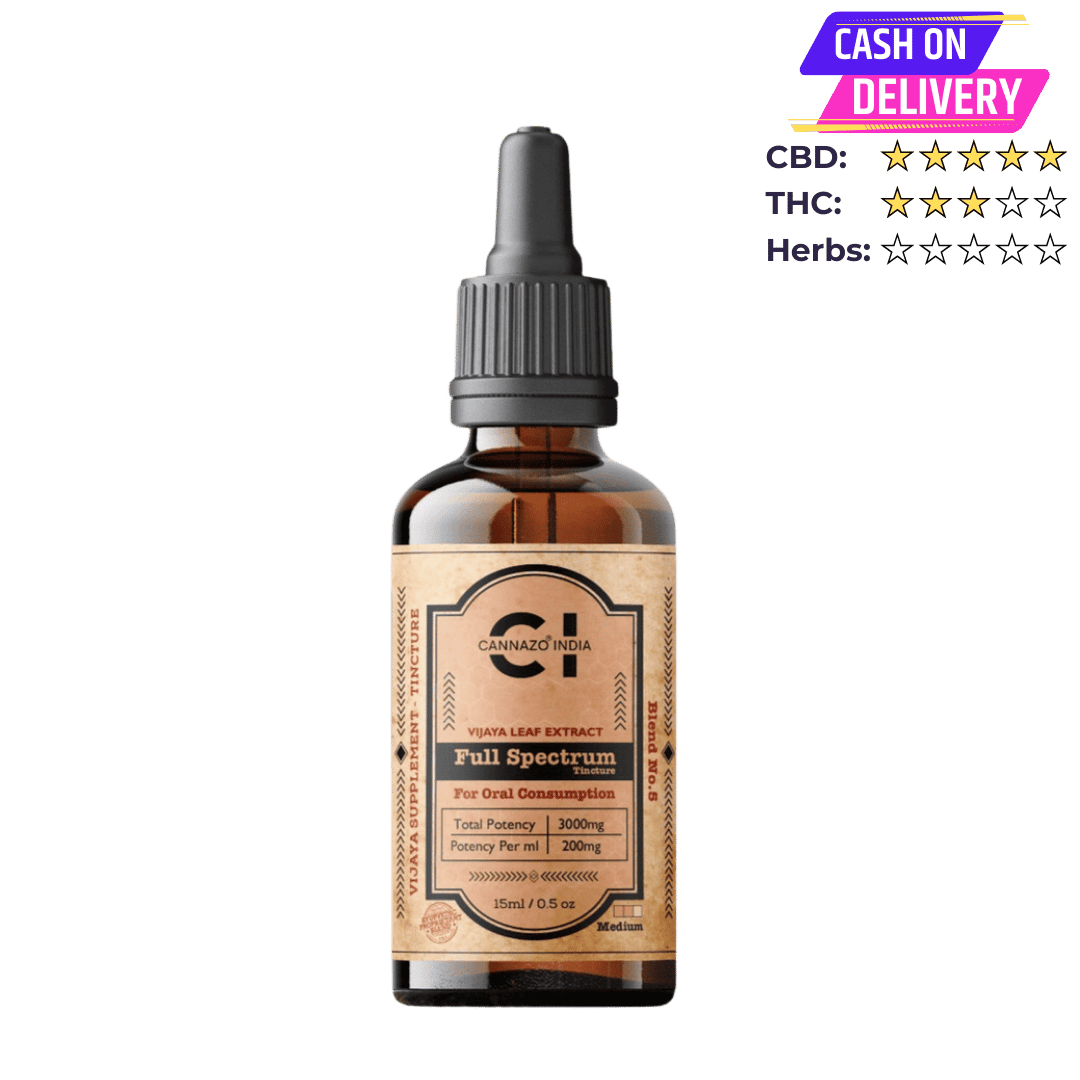 Cannazo Full Spectrum Tincture | Calms Chronic and Neuro Pain