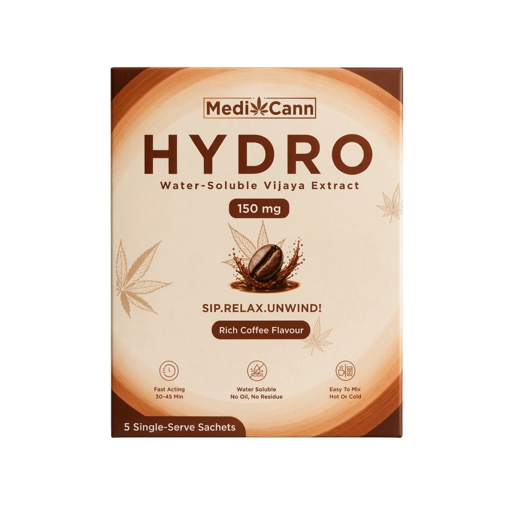 Medicann Hydro Coffee 150mg | Water-Soluble Vijaya Leaf Extract Coffee