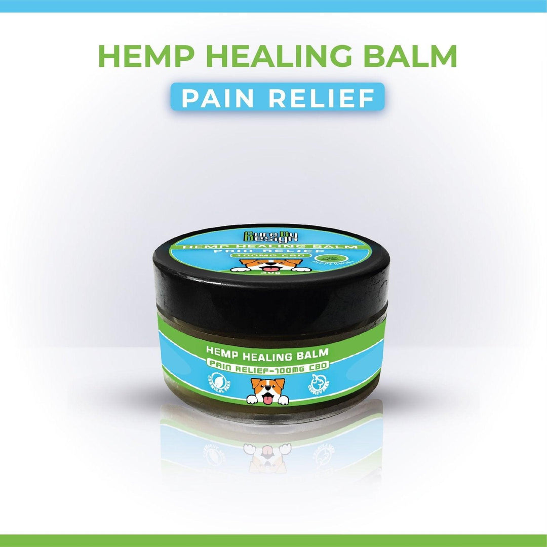 Cure By Design- Hemp Healing Balm for Pets – Pain Relief (100mg CBD)Hemp Healing Balm for PetsCure By Design Hemp Healing Balm - CBD Relief for Pets