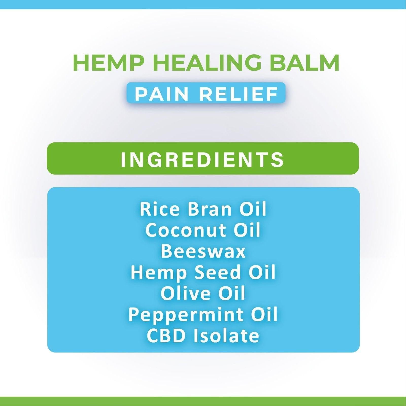 Cure By Design- Hemp Healing Balm for Pets – Pain Relief (100mg CBD).