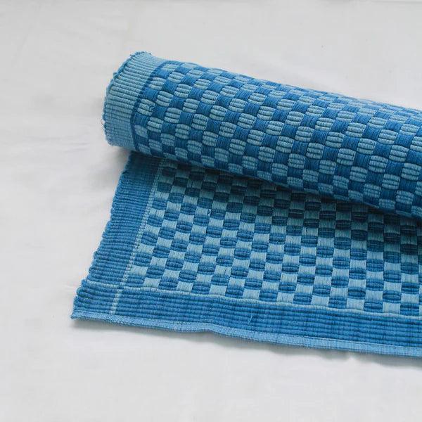 Kheoni Herbal Indigo Yoga Mat.