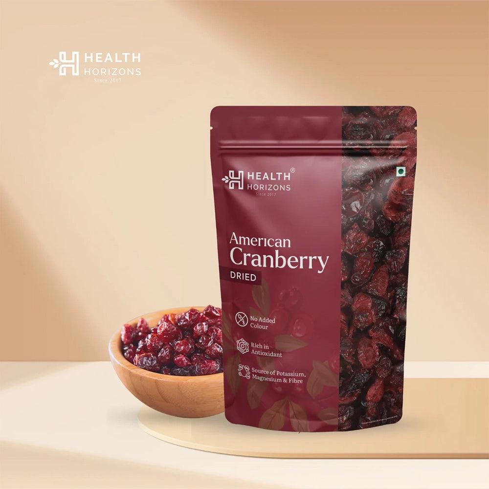 Health Horizons American Cranberry Dried, 200g.