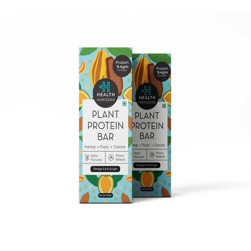 Health Horizons Protein Bar - Hemp Protein with Dates, Cashews, Almonds, Cacao Powder and Cacao ButterHemp BarHemp Protein Bar with Dates, Cashews, Almonds, Cacao Powder & Cacao Butter 